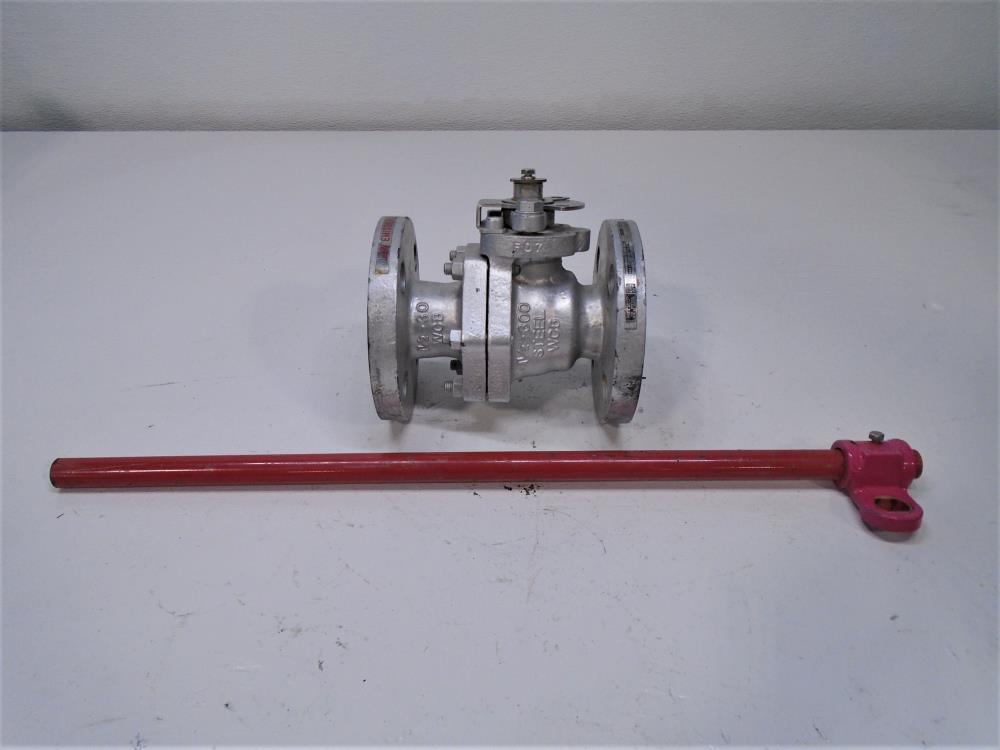 Kitz 1-1/2" 300# WCB Ball Valve, Fig# 300SCTDZ5HM